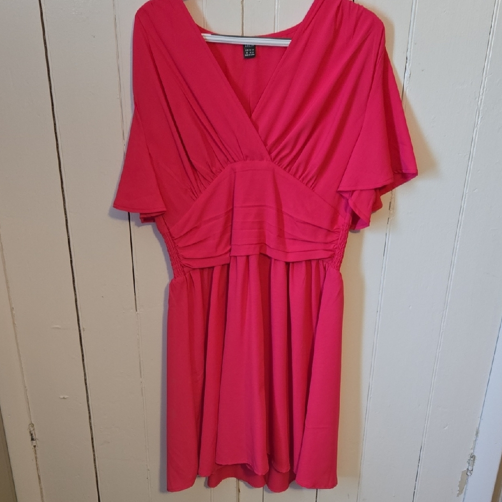 SHEIN Bold Pink Dress